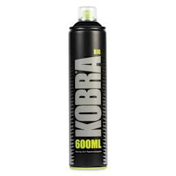 Kobra High Pressure Spray Paint - Matt Black, 600 ml