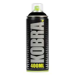 Kobra High Pressure Spray Paint - Supergloss Black, 400 ml