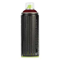 Kobra High Pressure Spray Paint - Red Wine, 400 ml, back of can