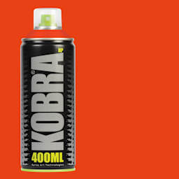 Kobra High Pressure Spray Paint - Jam, 400 ml, Can with swatch