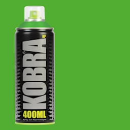 Kobra High Pressure Spray Paint - Clover, 400 ml, Can with swatch