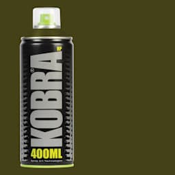 Kobra High Pressure Spray Paint - Pistacchio, 400 ml, Can with swatch