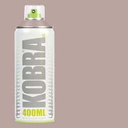 Kobra Low Pressure Spray Paint - Safari, 400 ml, Can with swatch