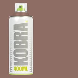 Kobra Low Pressure Spray Paint - Velvet, 400 ml, Can with swatch
