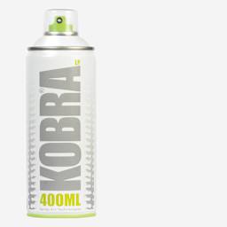Kobra Low Pressure Spray Paint - Fog, 400 ml, Can with swatch