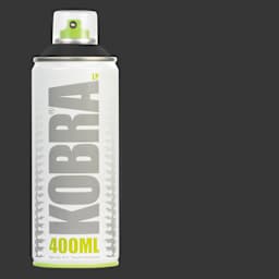 Kobra Low Pressure Spray Paint - Taboo, 400 ml, Can with swatch