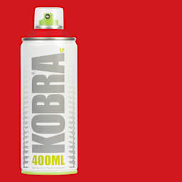 Kobra Low Pressure Spray Paint - Ginger, 400 ml, Can with swatch