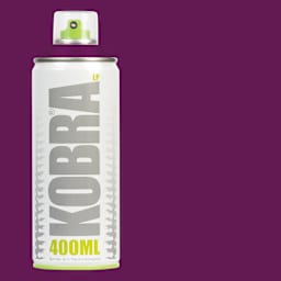 Kobra Low Pressure Spray Paint - Vampire, 400 ml, Can with swatch