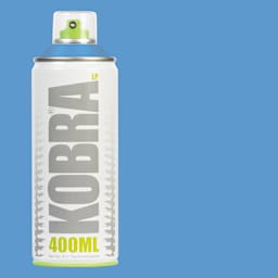 Kobra Low Pressure Spray Paint - Artik, 400 ml, Can with swatch