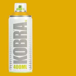 Kobra Low Pressure Spray Paint - Fever, 400 ml, Can with swatch