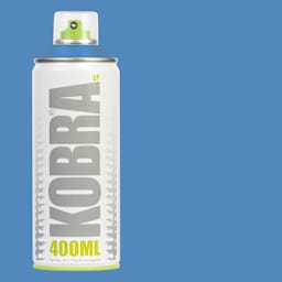 Kobra Low Pressure Spray Paint - Surf, 400 ml, Can with swatch