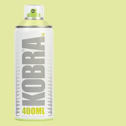Kobra Low Pressure Spray Paint - Lime, 400 ml, Can with swatch