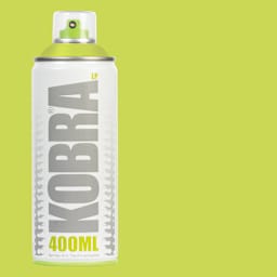 Kobra Low Pressure Spray Paint - Amazzonia, 400 ml, Can with swatch