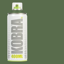 Kobra Low Pressure Spray Paint - Troop, 400 ml, Can with swatch