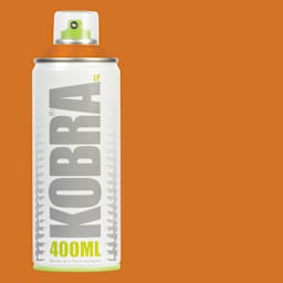 Kobra Low Pressure Spray Paint - Golden Beige, 400 ml, Can with swatch