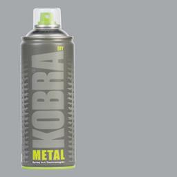 Kobra DIY Spray Paint - Silver, 400 ml, Can with swatch