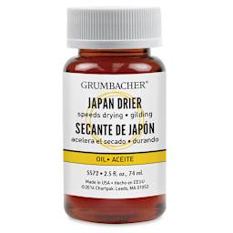 Grumbacher Japan Drier - Front of 2.5 oz Bottle