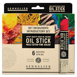 Sennelier Artists' Oil Sticks - Set of 6, Assorted
