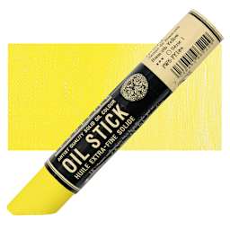 Sennelier Artists' Oil Stick - Bismuth Yellow stick and swatch