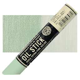 Sennelier Artists' Oil Stick - Celadon stick and swatch