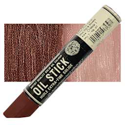 Sennelier Artists' Oil Stick - Van Dyck Brown stick and swatch