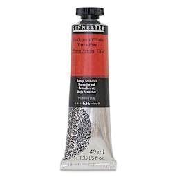 Sennelier Artists' Extra Fine Oil Paint - Sennelier Red, 40 ml tube