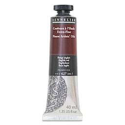 Sennelier Artists' Extra Fine Oil Paint - English Red, 40 ml tube