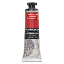 Sennelier Artists' Extra Fine Oil Paint - Cadmium Red Medium, 40 ml tube