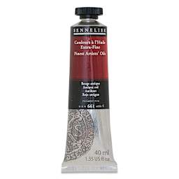 Sennelier Artists' Extra Fine Oil Paint - Antique Red, 40 ml tube