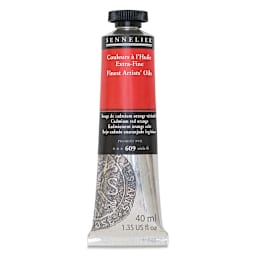 Sennelier Artists' Extra Fine Oil Paint - Cadmium Red Orange, 40 ml tube