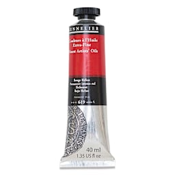 Sennelier Artists' Extra Fine Oil Paint - Permanent Intense Red, 40 ml tube