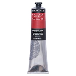 Sennelier Artists' Extra Fine Oil Paint - French Vermilion, 200 ml tube