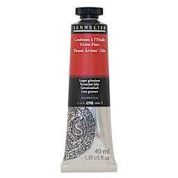 Sennelier Artists' Extra Fine Oil Paint - Geranium Lake, 40 ml tube