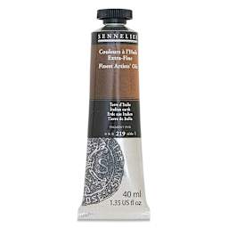 Sennelier Artists' Extra Fine Oil Paint - Italian Earth, 40 ml tube