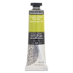 Sennelier Artists' Extra Fine Oil Paint - Permanent Yellow Green, 40 ml tube