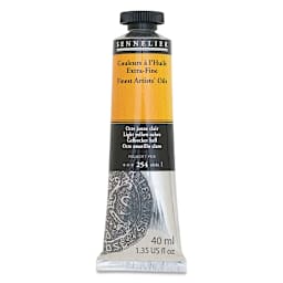 Sennelier Artists' Extra Fine Oil Paint - Light Yellow Ochre, 40 ml tube