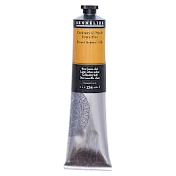 Sennelier Artists' Extra Fine Oil Paint - Light Yellow Ochre, 200 ml tube