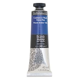 Sennelier Artists' Extra Fine Oil Paint - Sennelier Blue, 40 ml tube