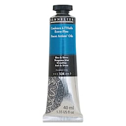 Sennelier Artists' Extra Fine Oil Paint - Manganese Blue, 40 ml tube