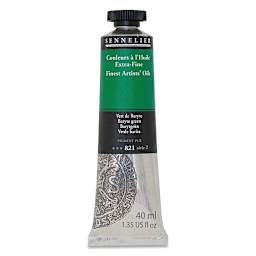 Sennelier Artists' Extra Fine Oil Paint - Baryte Green, 40 ml tube