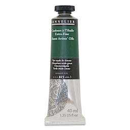 Sennelier Artists' Extra Fine Oil Paint - Chromium Oxide Green, 40 ml tube