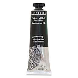 Sennelier Artists' Extra Fine Oil Paint - Chromium Green Deep, 40 ml tube