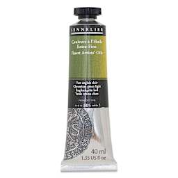 Sennelier Artists' Extra Fine Oil Paint - Chromium Green Light, 40 ml tube