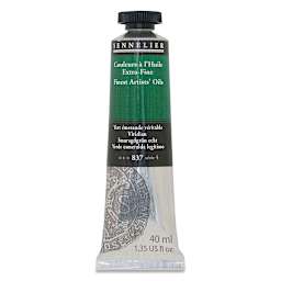 Sennelier Artists' Extra Fine Oil Paint - Viridian, 40 ml tube