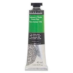 Sennelier Artists' Extra Fine Oil Paint - Yellow Cinnabar Green, 40 ml tube