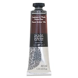 Sennelier Artists' Extra Fine Oil Paint - Van Dyck Brown, 40 ml tube