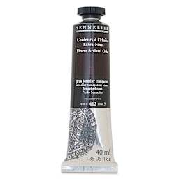 Sennelier Artists' Extra Fine Oil Paint - Sennelier Transparent Brown, 40 ml tube
