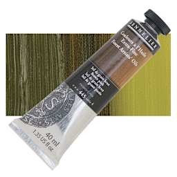 Sennelier Artists' Extra Fine Oil Paint - Brown Pink, 40 ml tube and swatch