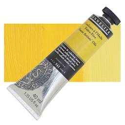 Sennelier Artists' Extra Fine Oil Paint - Cadmium Yellow Medium Hue, 40 ml tube and swatch