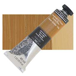 Sennelier Artists' Extra Fine Oil Paint - Mars Yellow, 40 ml tube and swatch